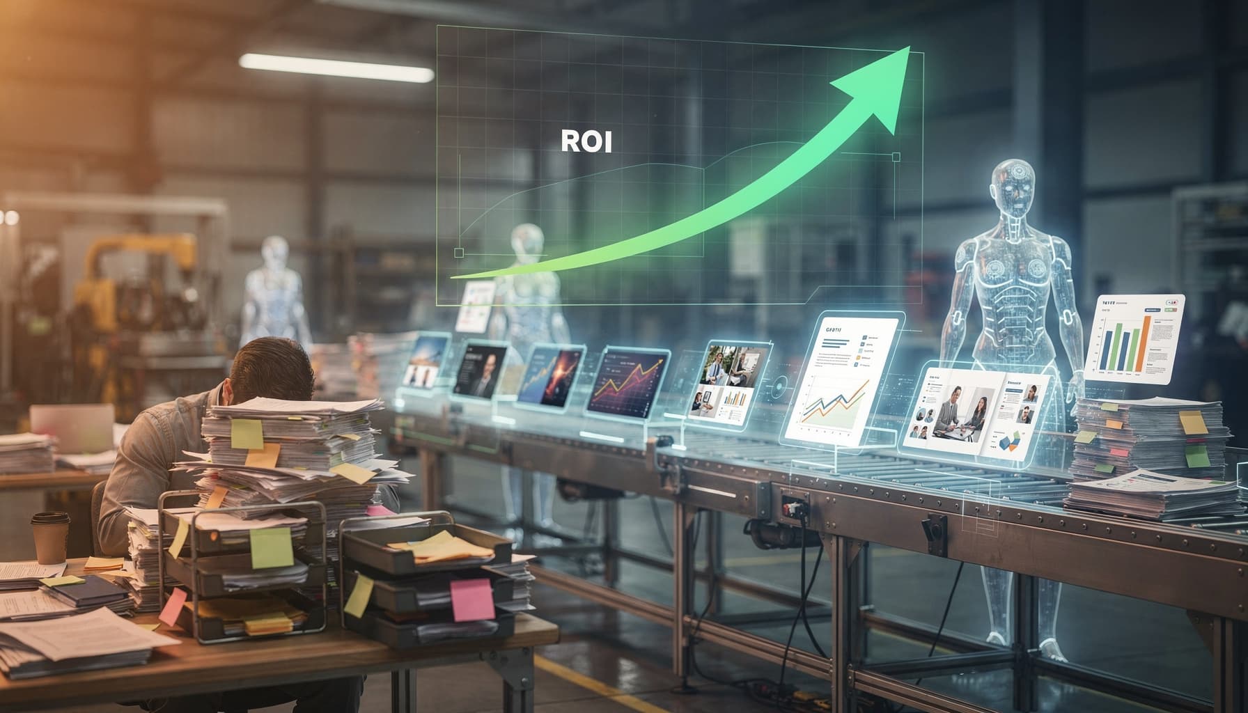 How much ROI can [agentic content workflows](https://contentmarketinginstitute.com/ai-in-marketing/build-agentic-content-workflows) deliver for marketing teams